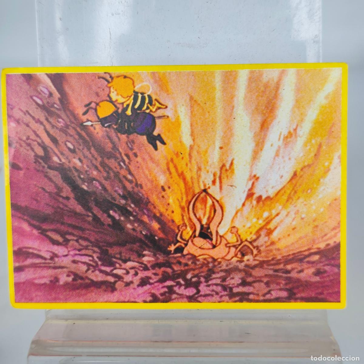 Coleccionismo cromos antiguos: Cromo n&ordm; 35 - Las Aventuras de la Abeja Maya - Danone 1977 - Nunca pegado