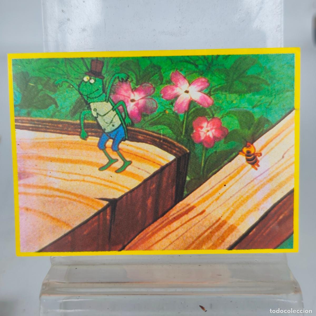 Coleccionismo cromos antiguos: Cromo n&ordm; 42 - Las Aventuras de la Abeja Maya - Danone 1977 - Nunca pegado
