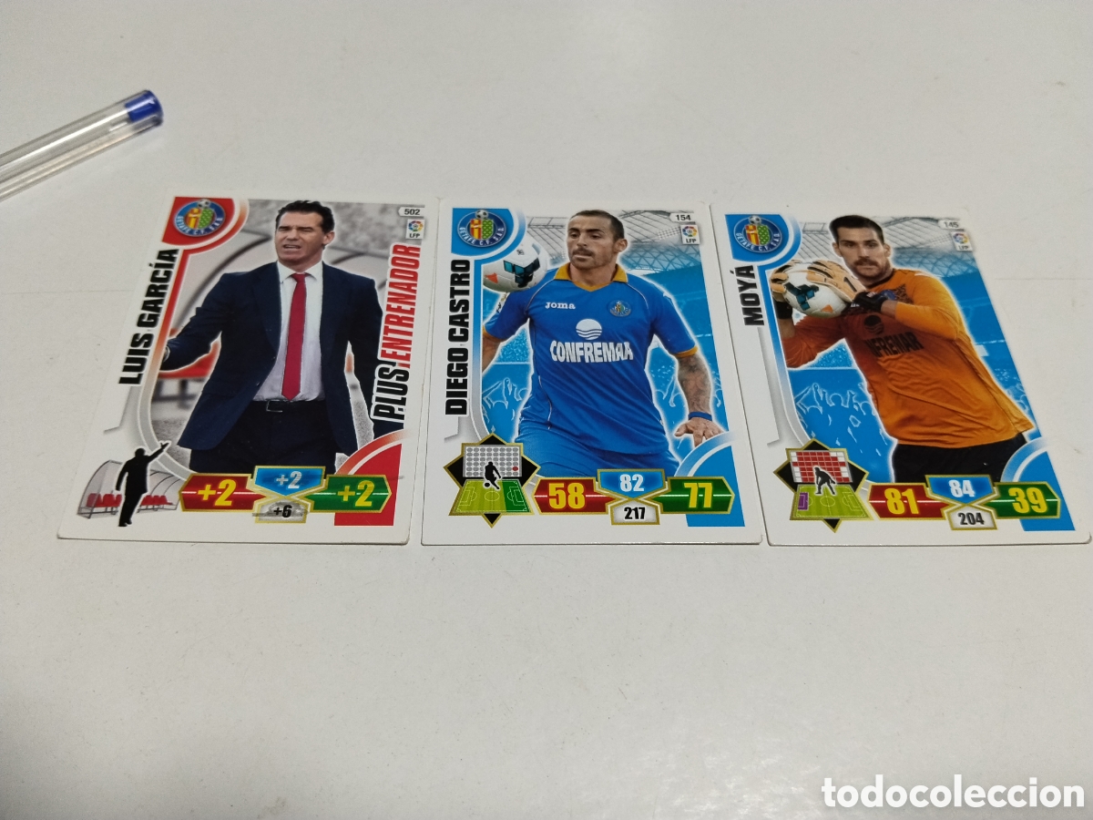 Coleccionismo cromos antiguos: 3 Cromos Getafe C.F. S.A.D.