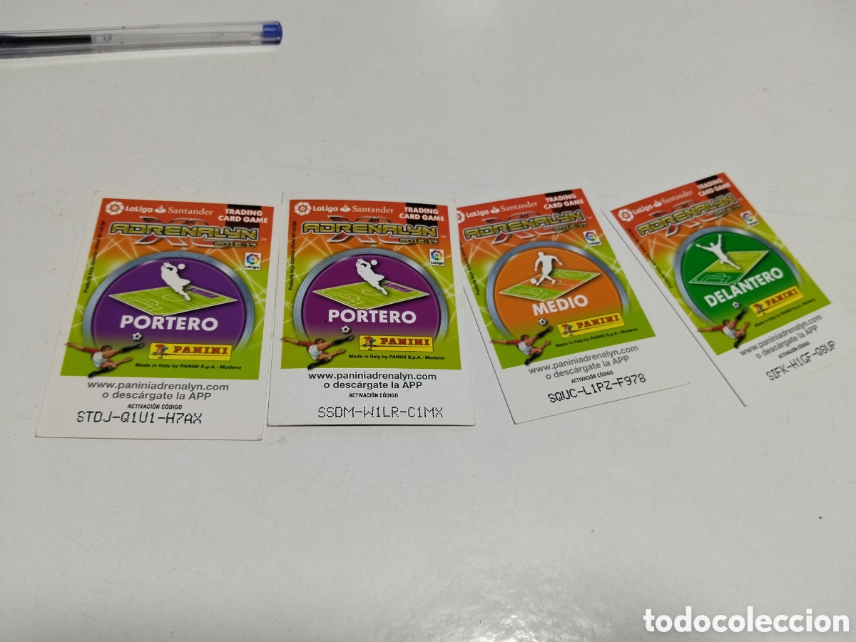 Coleccionismo cromos antiguos: 4 Cromos Sporting de Gij&oacute;n 2016-2017 - Foto 2