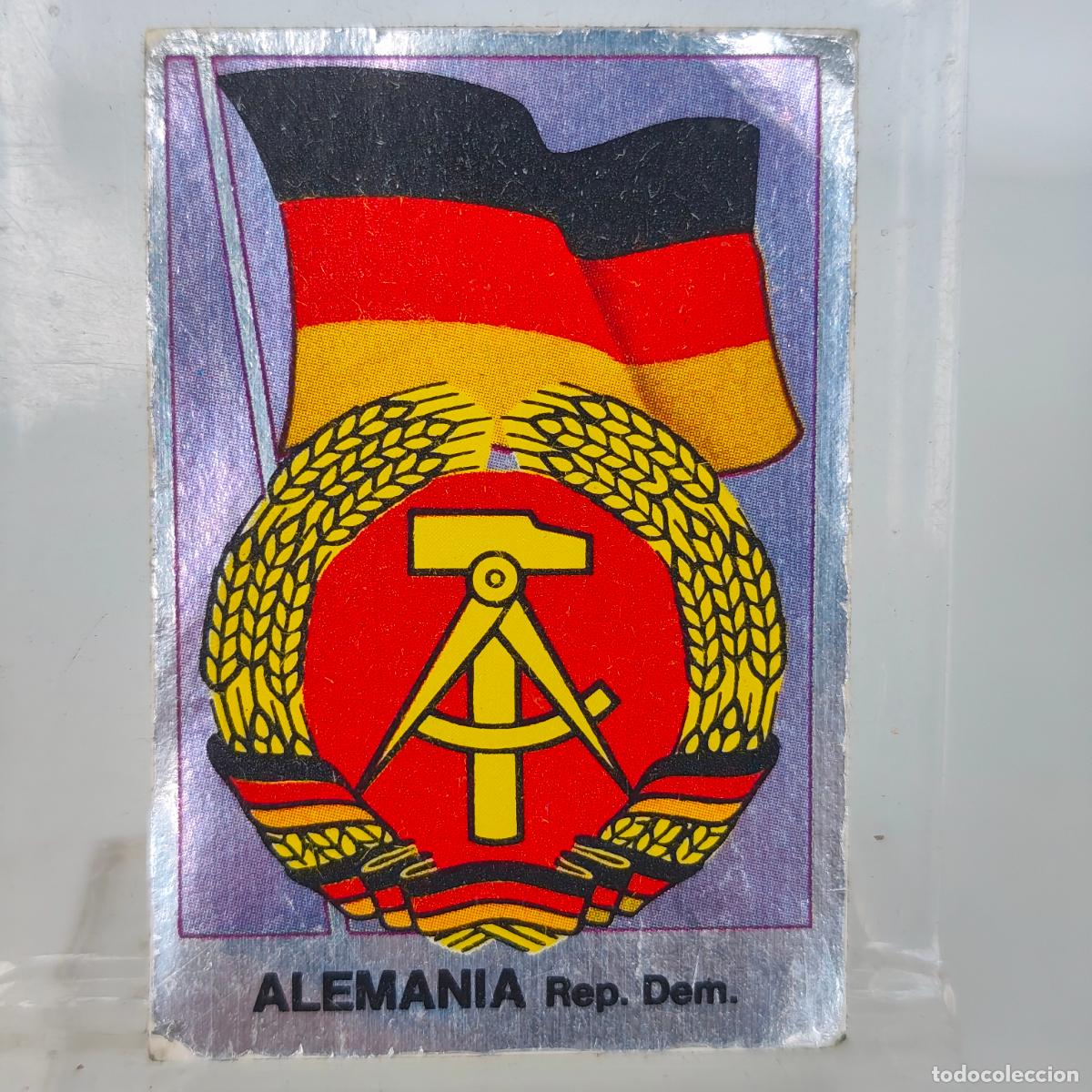 Coleccionismo cromos antiguos: Toda Europa -N&ordm; 132 Badera y Escudo Alemania -Difusora de Cultura A&ntilde;o 1976 -Cromo Nunca Pegado