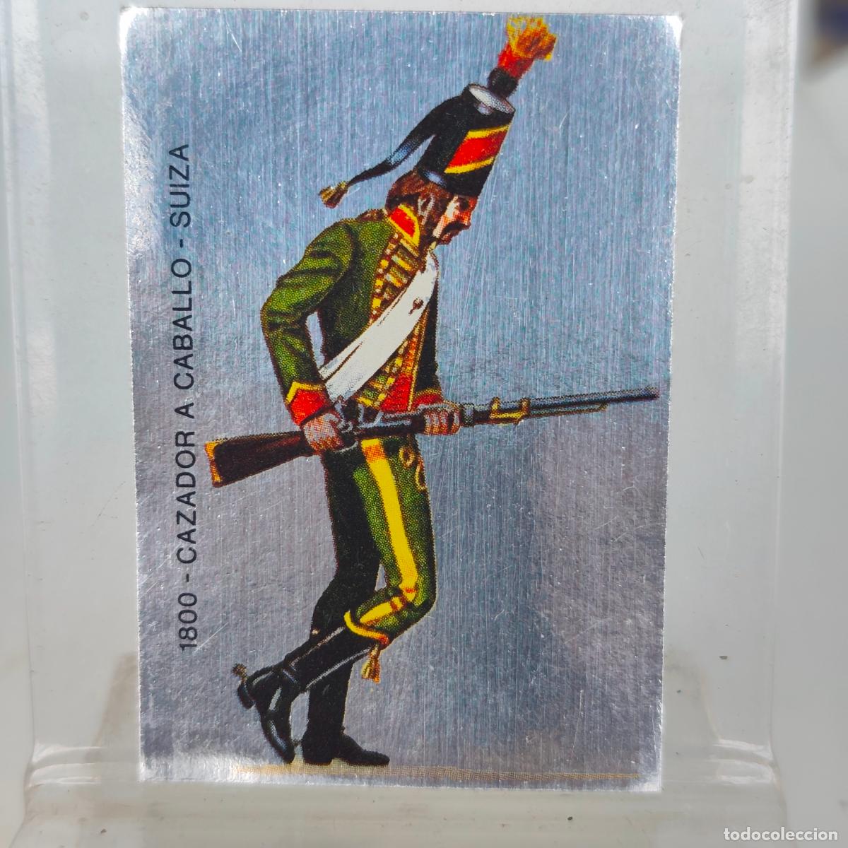 Coleccionismo cromos antiguos: SOLDADOS DE EUROPA 1975. 173 CAZADOR A CABALLO DE SUIZA DE 1800