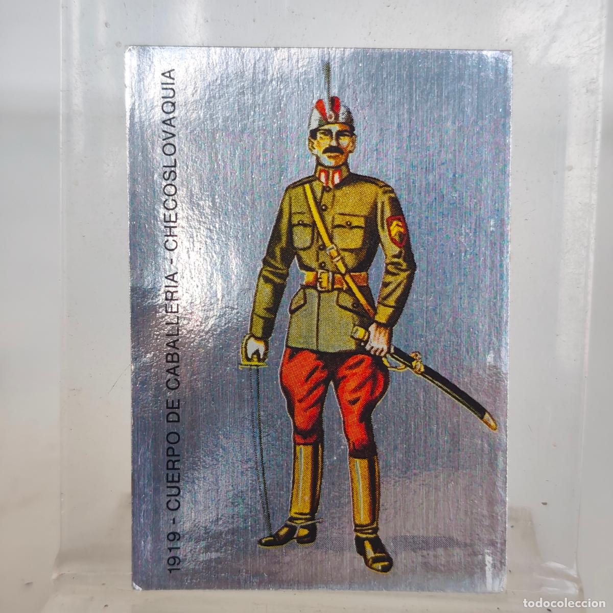 Coleccionismo cromos antiguos: CROMO - N&ordm; 200 - 1919 - SOLDADO 44&ordm; CUERPO DE CABALLERIA CHECOSLOVAQUIA TODA EUROPA