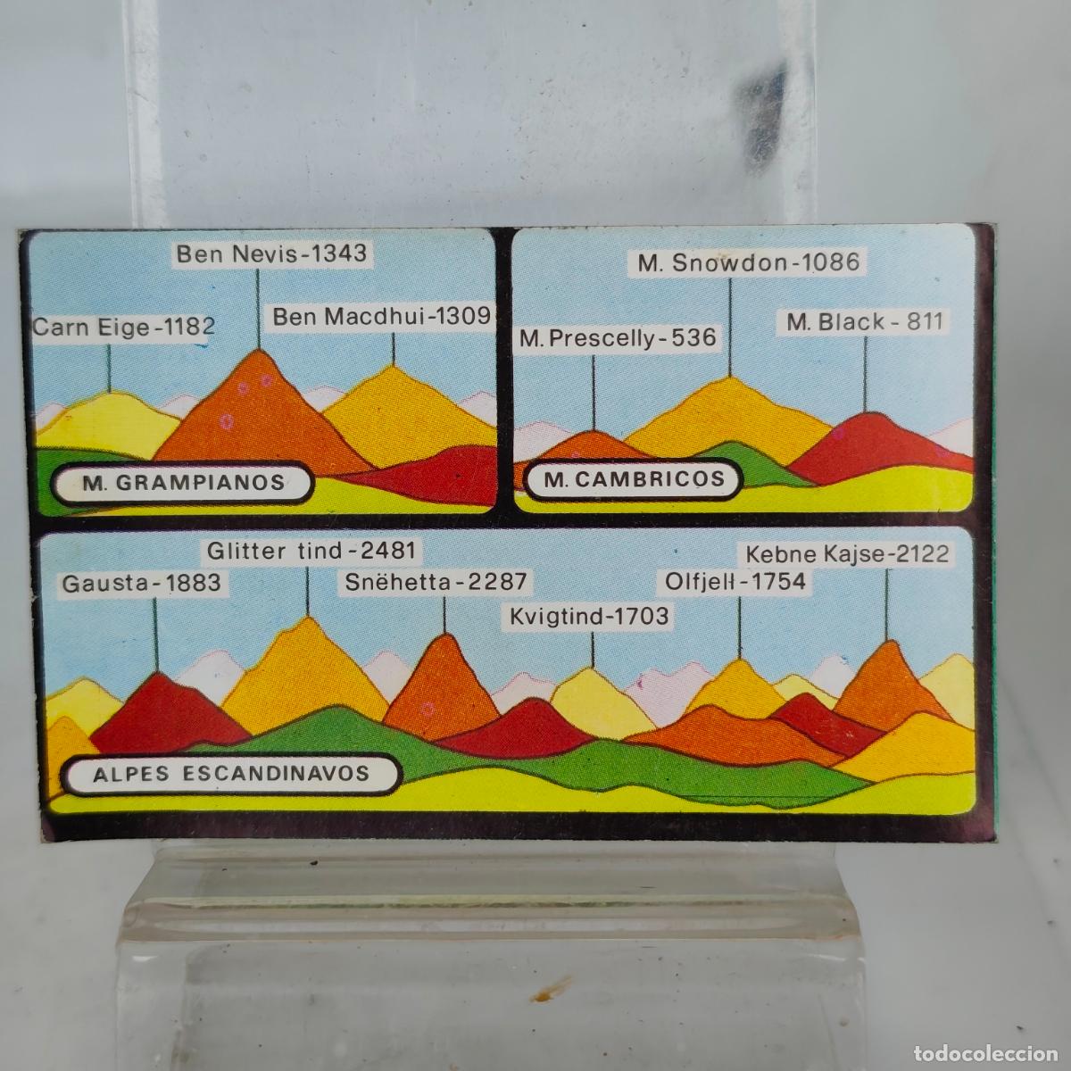 Coleccionismo cromos antiguos: Cromo N&deg; 100 ,coleccion toda europa de 1976 , difusora de cultura Valencia nunca pegado