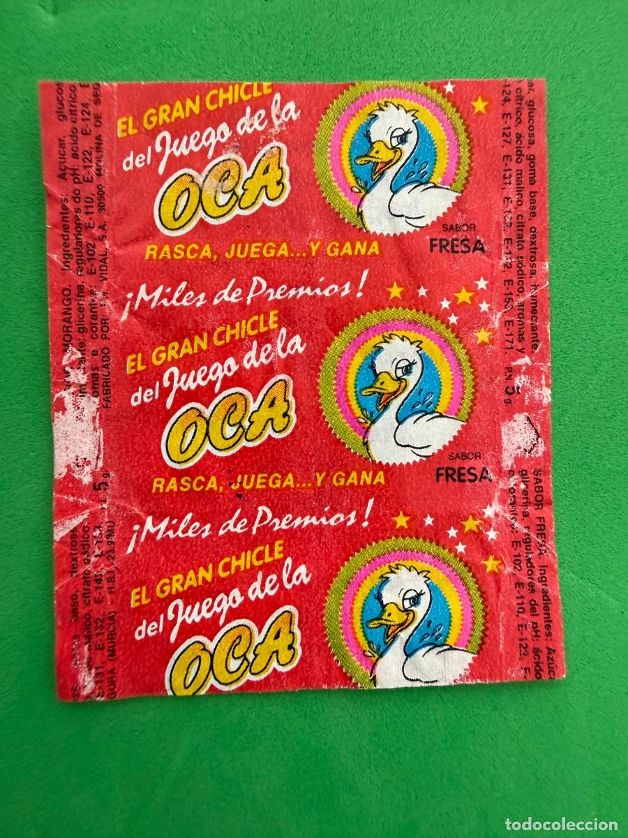 Coleccionismo cromos antiguos: Envoltorio El Gran Chicle del Juego de la Oca - Vidal Espa&ntilde;a