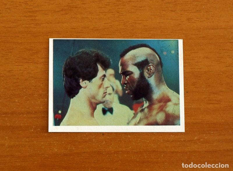 Coleccionismo cromos antiguos: Show de estrellas - N&ordm; 61 Rocky III - Editorial Maga A&ntilde;o 1982 - Nunca pegado