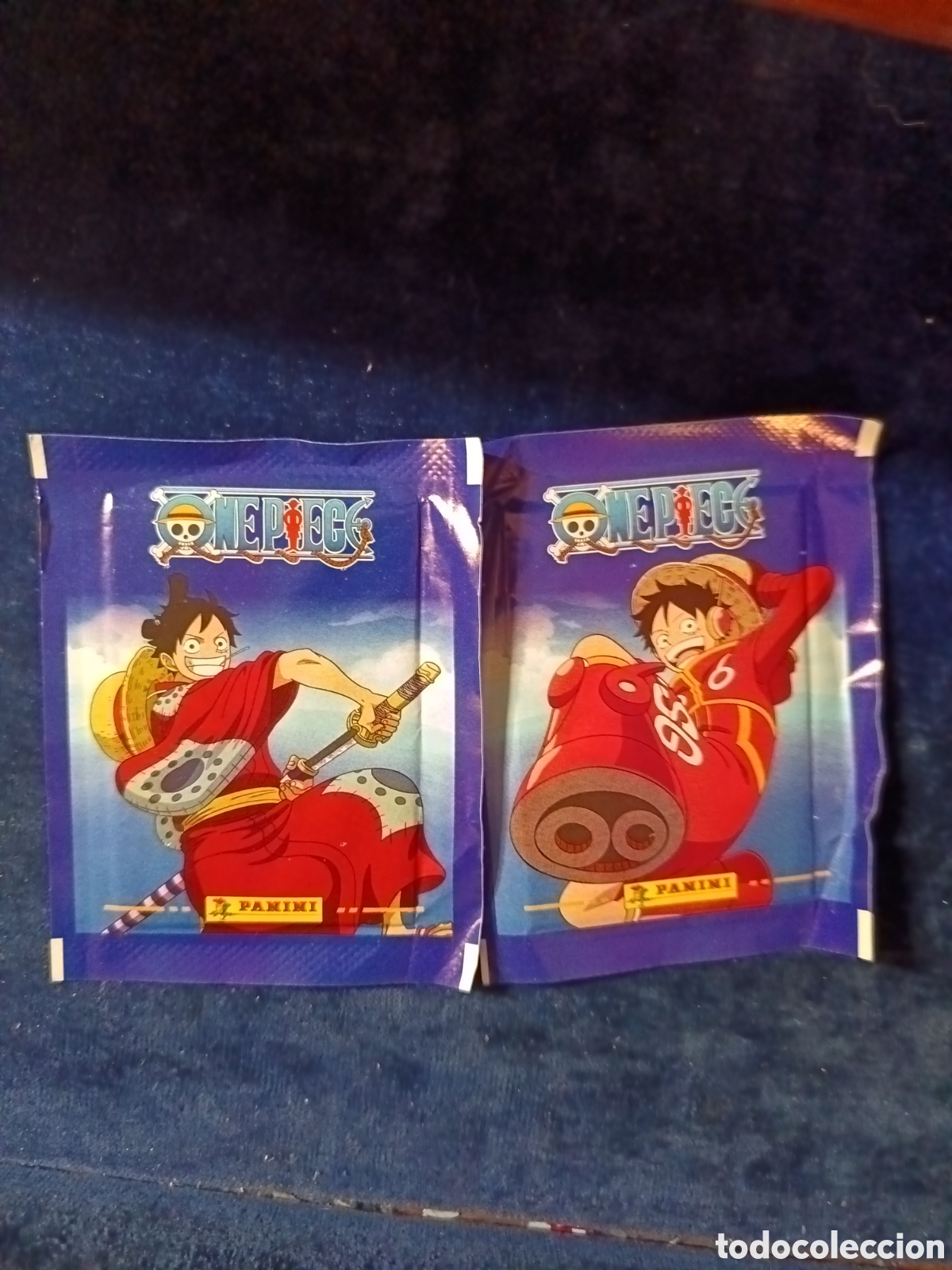 Coleccionismo cromos antiguos: 2 SOBRE DE CROMOS SIN ABRIR ONE PIECE PANINI