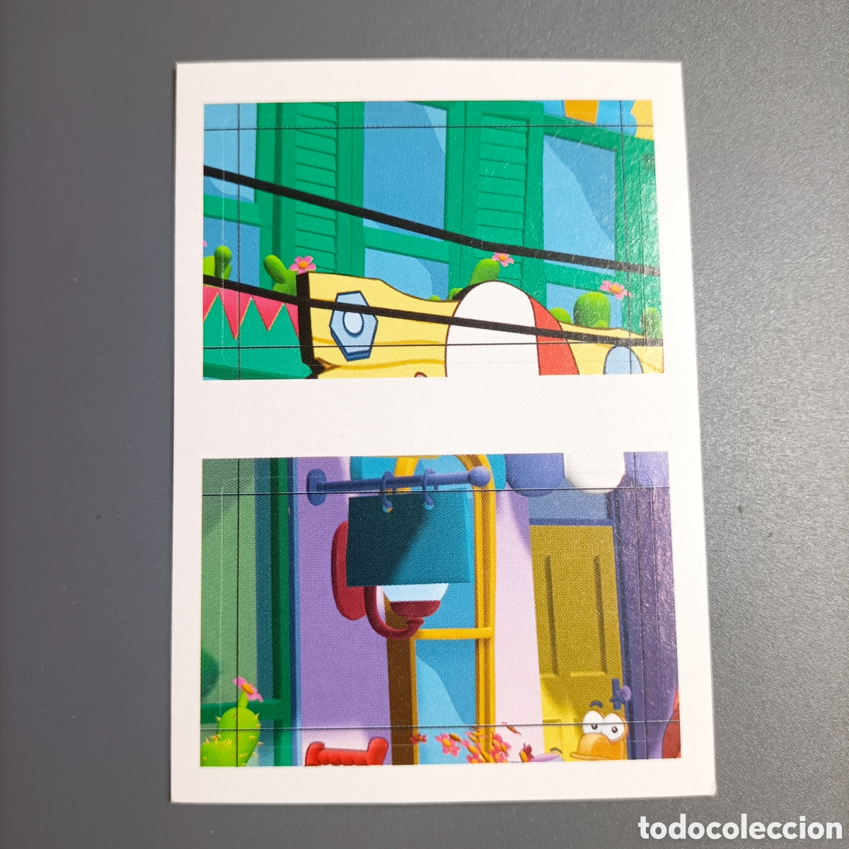 Coleccionismo cromos antiguos: STICKER PANINI 2014. JUEGA Y APRENDE DE DISNEY JUNIOR. №91 a b