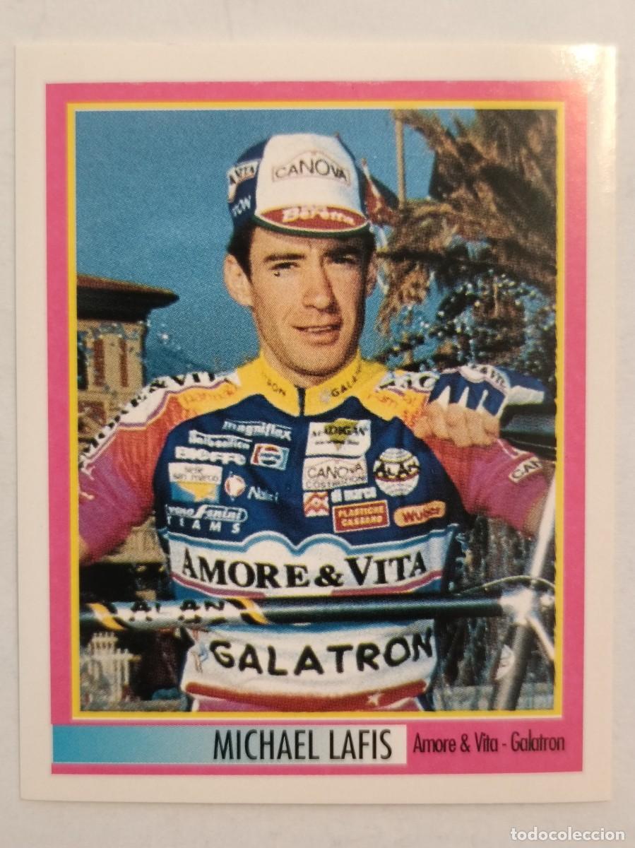 Coleccionismo cromos antiguos: #29 MICHAEL LAFIS (AMORE & VITA GALATRON) 78 GIRO D'ITALIA 1995 MERLIN