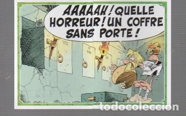 Coleccionismo cromos antiguos: DOS CROMOS 60 A&Ntilde;OS DE AVENTURA DE AST&Eacute;RIX EDITOR PANINI N&ordm; 76 - 77