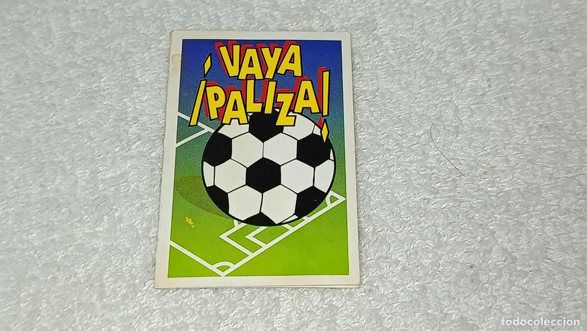 Collectable Antique Stickers: BOLLYCAO PANRICO : ANTIGUO CROMO ESPEJISMOS VAYA PALIZA A&Ntilde;OS 90 SIN PEGAR