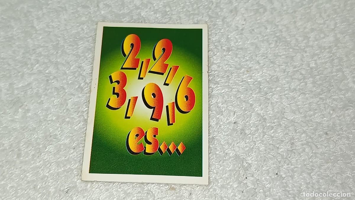 Collectable Antique Stickers: BOLLYCAO PANRICO : ANTIGUO CROMO ESPEJISMOS 2 2 3 9 6 ES LO QUE VES A&Ntilde;OS 90 SIN PEGAR