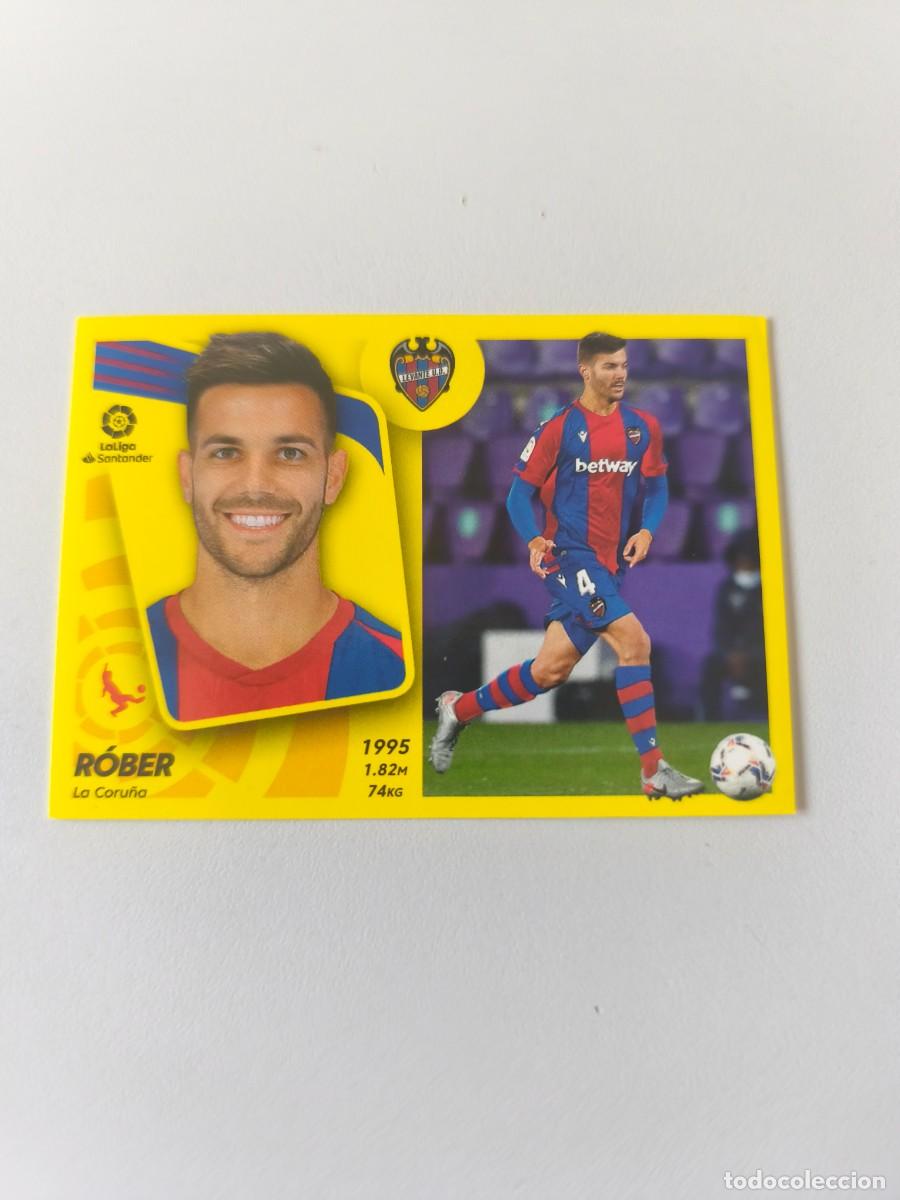 Collectable Antique Stickers: LIGA ESTE PANINI 2021 2022 21 22 R&Oacute;BER LEVANTE UD 10B TPBCA