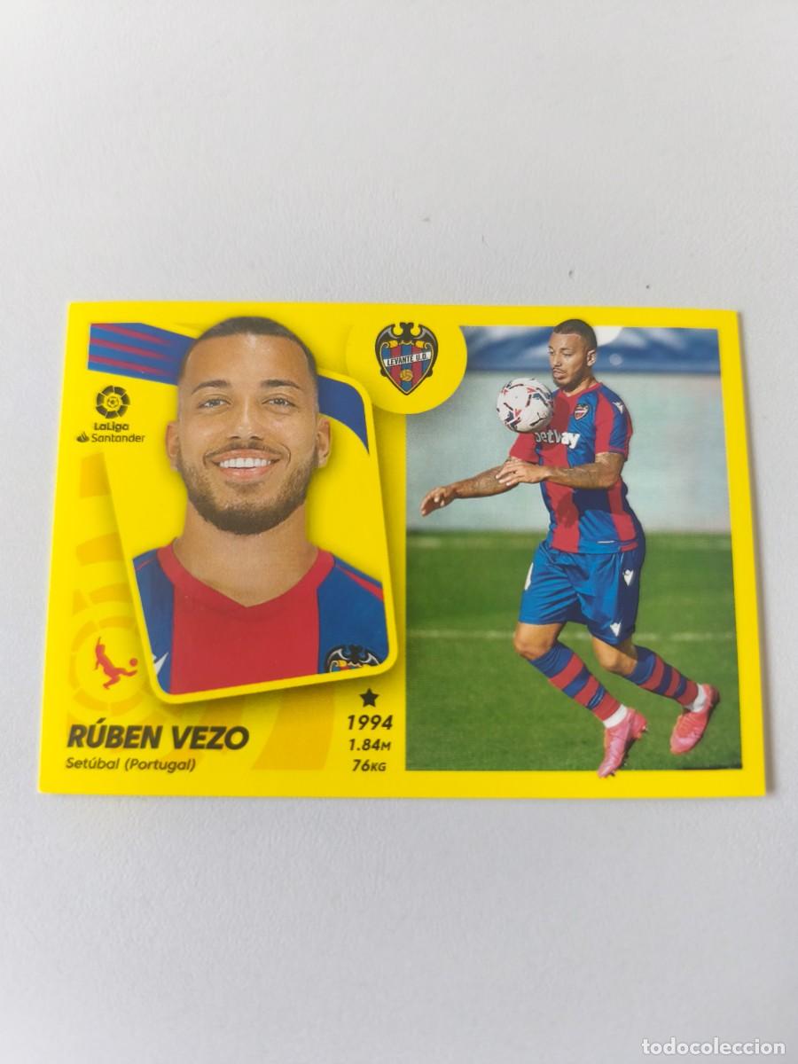 Collectable Antique Stickers: LIGA ESTE PANINI 2021 2022 21 22 R&Uacute;BEN VEZO LEVANTE UD 10A TPBCA