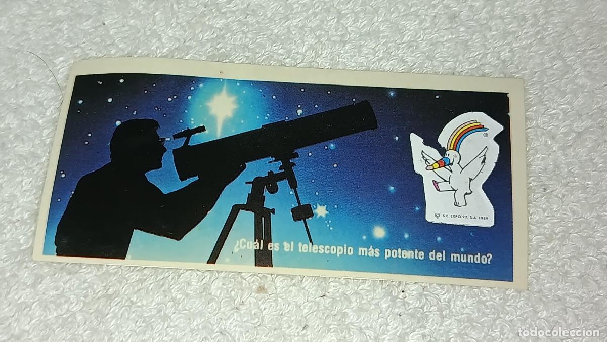 Sammeln alte Sammelbilder: DANONE : ANTIGUO CROMO N&ordm; 5 GRANDES INVENTOS EXPO 92 SEVILLA RASCA EL CURRO