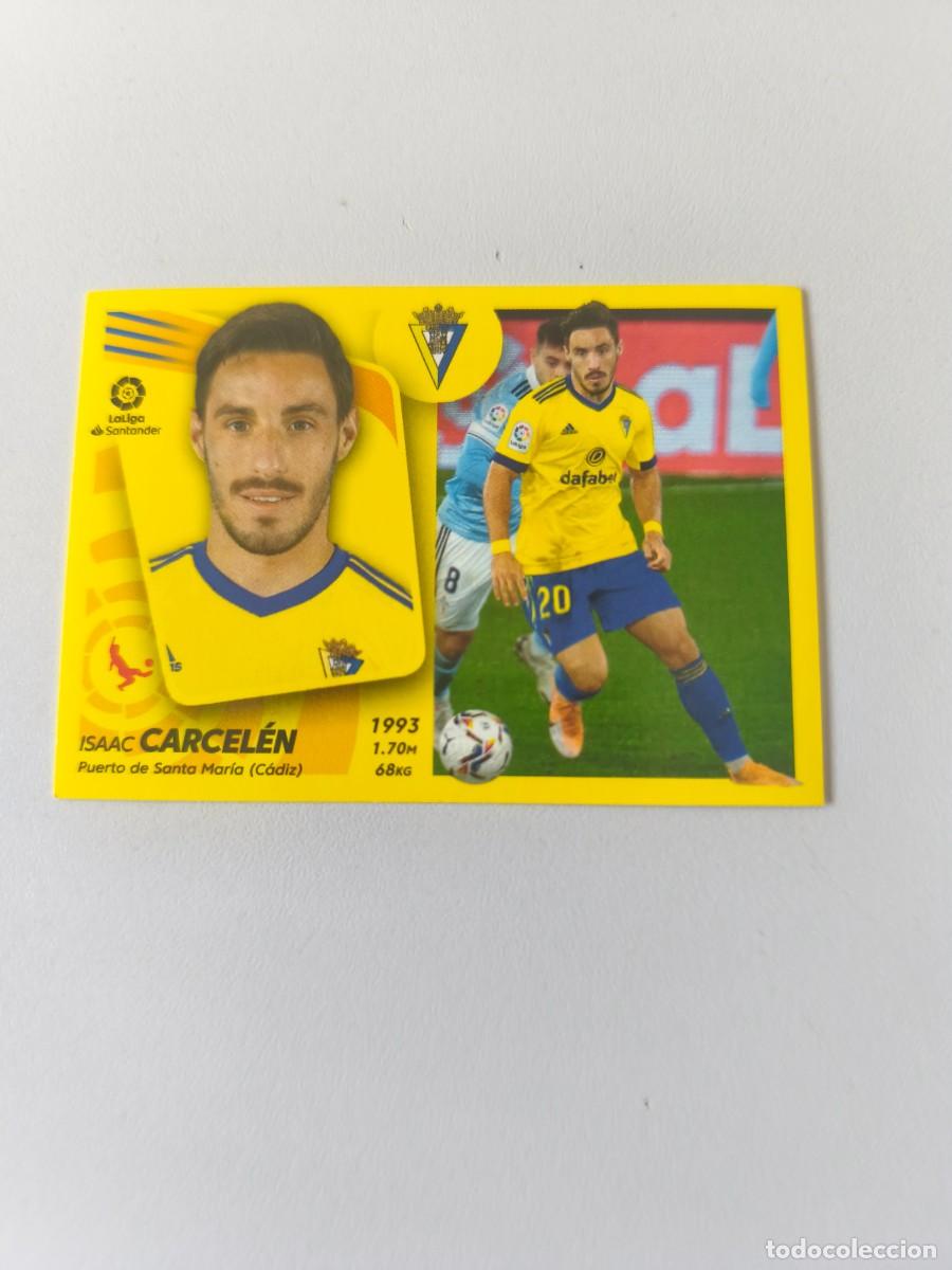 Coleccionismo cromos antiguos: LIGA ESTE PANINI 2021 2022 21 22 ISAAC CARCELEN C&Aacute;DIZ 7A TPBCA