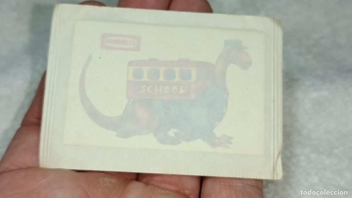 Coleccionismo cromos antiguos: PANRICO : ANTIGUO CROMO SIN ABRIR DINOSAURIOS DIVERTIDISIMOS ADHESIVOS A&Ntilde;OS 90