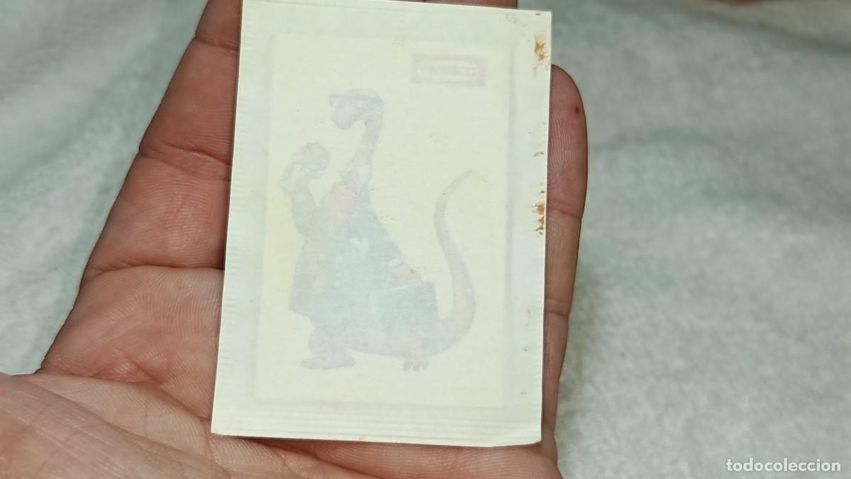 Coleccionismo cromos antiguos: PANRICO : ANTIGUO CROMO SIN ABRIR DINOSAURIOS DIVERTIDISIMOS ADHESIVOS A&Ntilde;OS 90