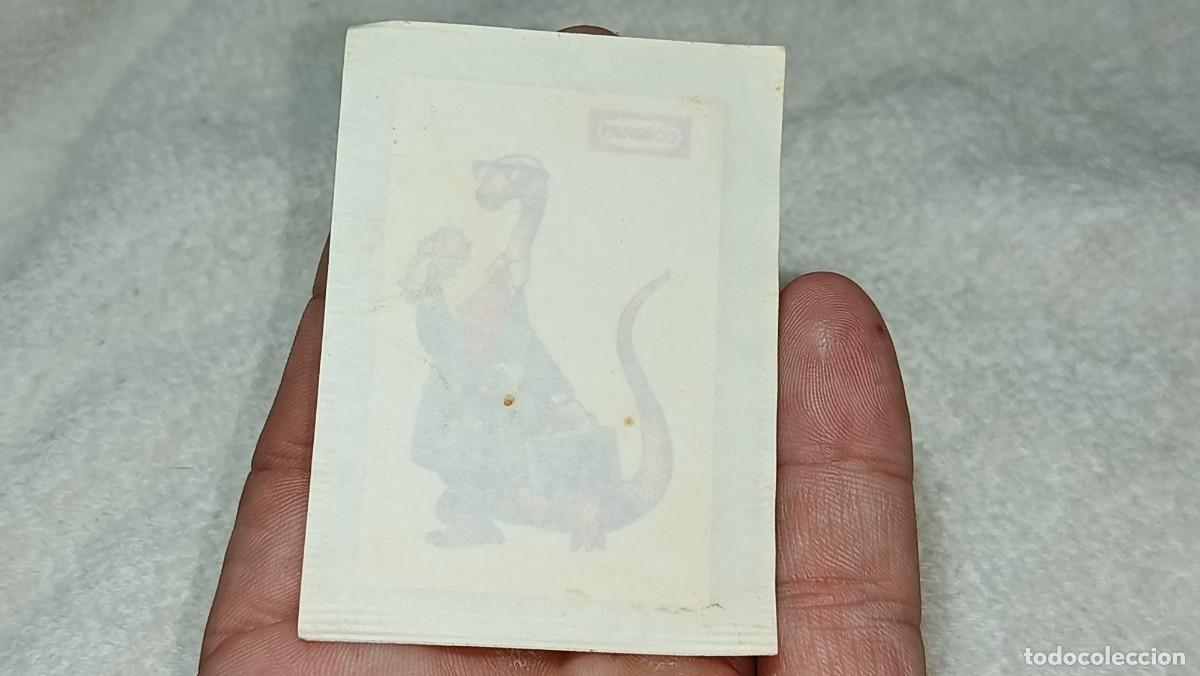 Coleccionismo cromos antiguos: PANRICO : ANTIGUO CROMO SIN ABRIR DINOSAURIOS DIVERTIDISIMOS ADHESIVOS A&Ntilde;OS 90