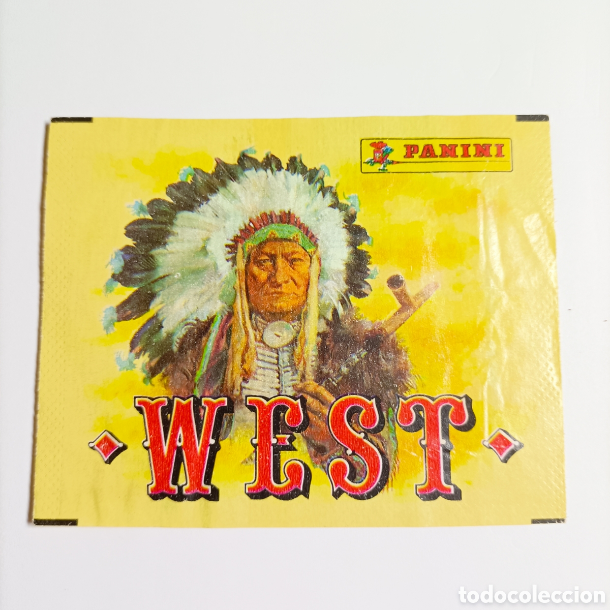 Coleccionismo cromos antiguos: SOBRE VAC&Iacute;O. PANINI. WEST