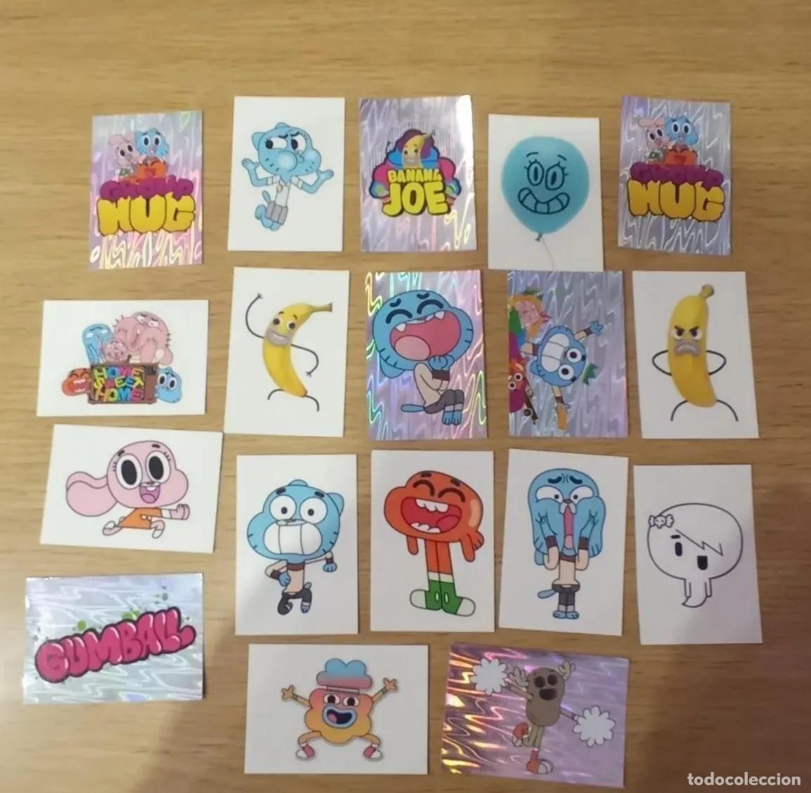Coleccionismo cromos antiguos: LOTE DE 17 CROMOS ESPECIALES ASOMBROSO MUNDO DE GUMBALL