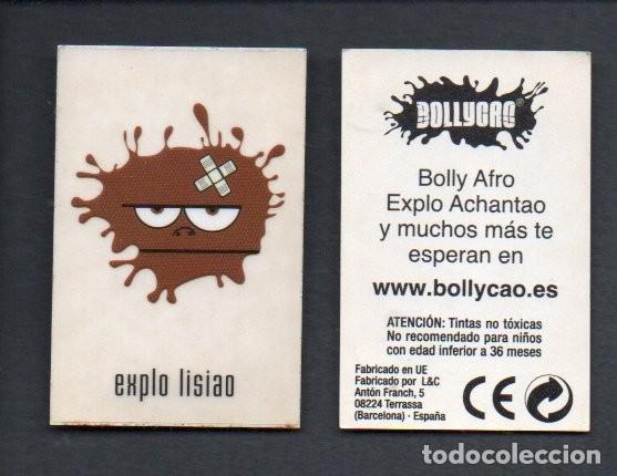 Coleccionismo cromos antiguos: ANTIGUO CROMO BOLLYCAO - BOLLY AFRO, ESPLO ACHANTAO..., EXPLO LISIAO. SIN PEGAR. RARO.