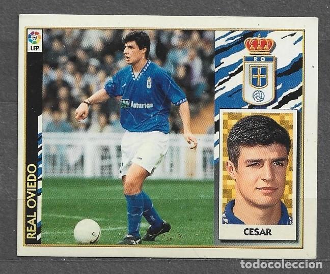 Coleccionismo cromos antiguos: Liga este 97/98 - Cesar - Real Oviedo