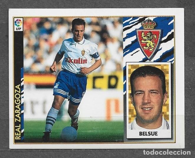 Coleccionismo cromos antiguos: Liga este 97/98 - Belsue - Real Zaragoza