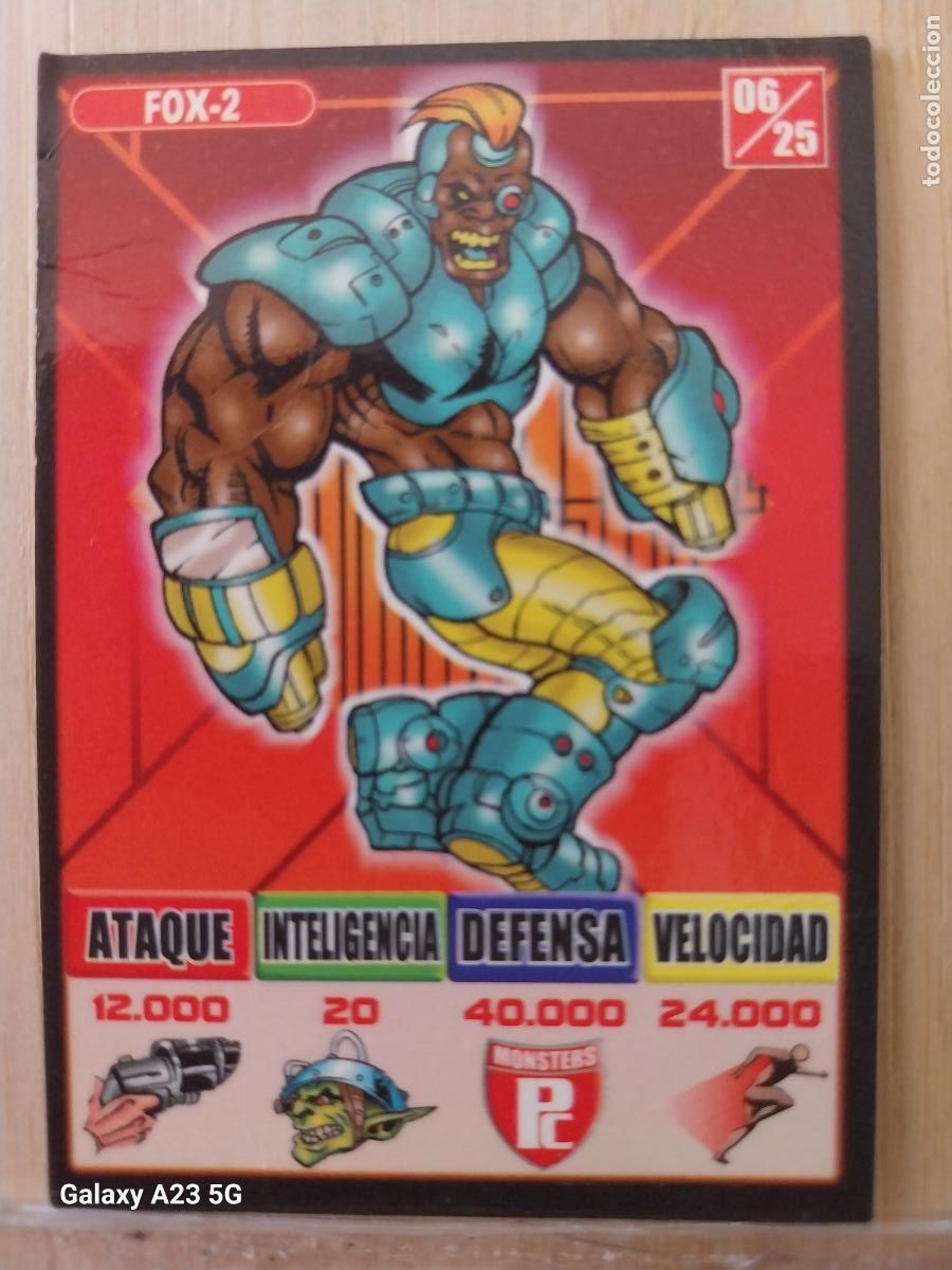 Coleccionismo cromos antiguos: BOLLYCAO BOLLY KAOS THE GAME ROJO 6 FOX 2 CROMO PASTELITOS PREMIUM 1999 ORIGINAL **