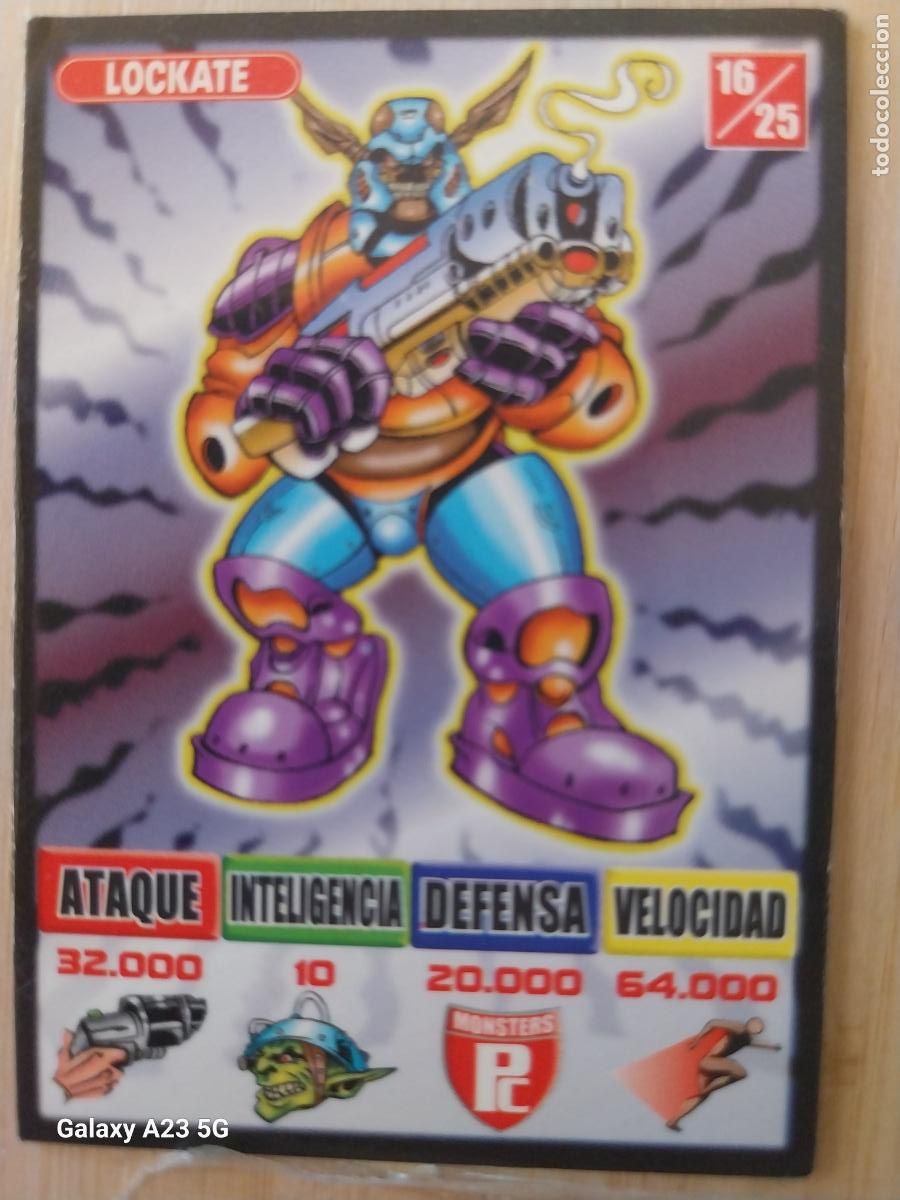 Coleccionismo cromos antiguos: BOLLYCAO BOLLY KAOS THE GAME ROJO 16 LOCKATE CROMO PASTELITOS PREMIUM 1999 ORIGINAL **