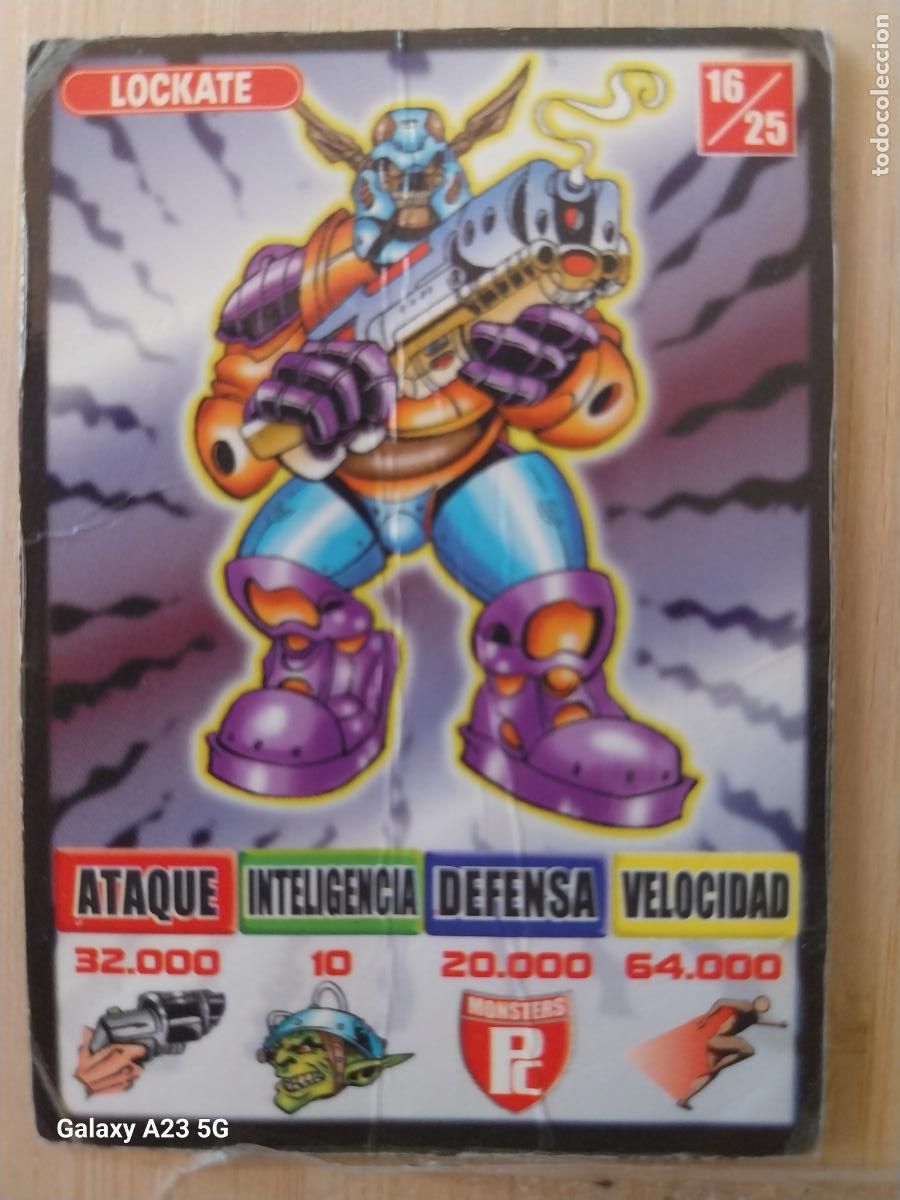 Coleccionismo cromos antiguos: BOLLYCAO BOLLY KAOS THE GAME ROJO 16 LOCKATE * CROMO PASTELITOS PREMIUM 1999 ORIGINAL **