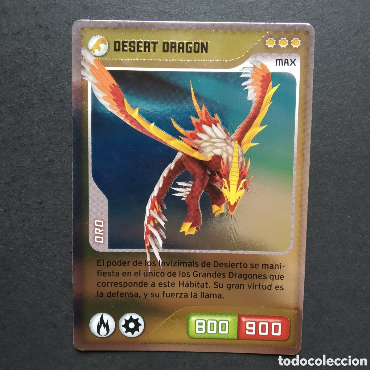 Collectable Antique Stickers: CROMO - N&ordm; 326 - DESERT DRAGON - INVIZIMALS, DESAFIOS OCULTOS - PANINI - A&Ntilde;O 2013