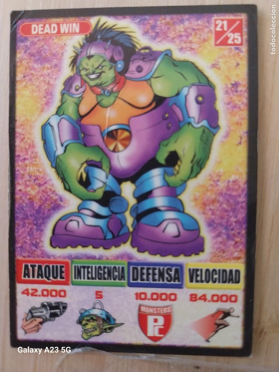 Collectable Antique Stickers: BOLLYCAO BOLLY KAOS THE GAME ROJO 21 DEAD WIN --* CROMO PASTELITOS PREMIUM 1999 ORIGINAL **