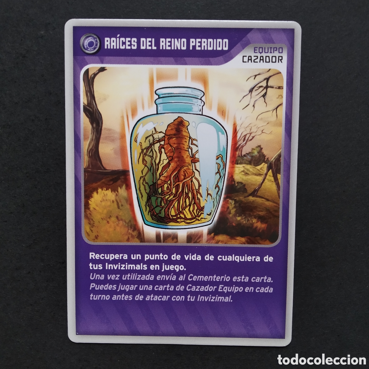 Coleccionismo cromos antiguos: CROMO - N&ordm; 340 - RA&Iacute;CES DEL REINO PERDIDO - INVIZIMALS, DESAFIOS OCULTOS - PANINI - A&Ntilde;O 2013