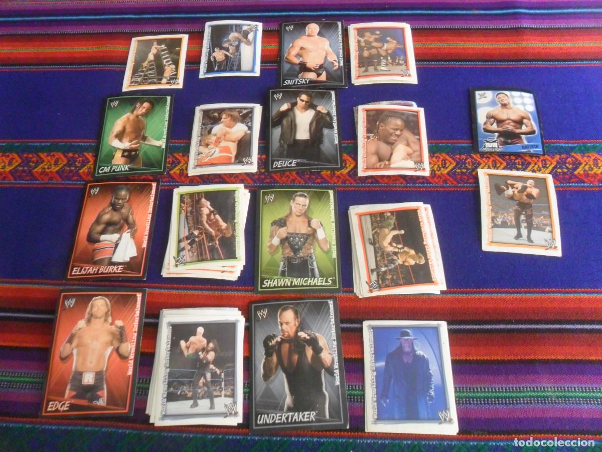 Coleccionismo cromos antiguos: 58 CROMO NUNCA PEGADO WW SUPERSTARS UNCOVERED MERLIN 2007. WORLD WRESTLING.