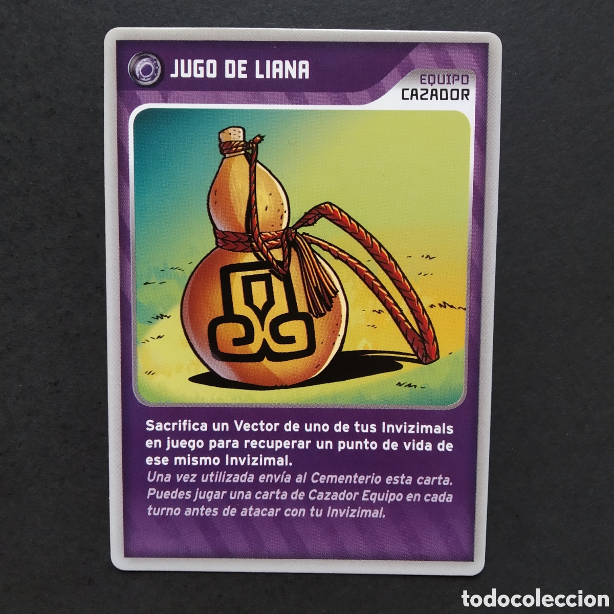 Coleccionismo cromos antiguos: CROMO - N&ordm; 343 - JUGO DE LIANA - INVIZIMALS, DESAFIOS OCULTOS - PANINI - A&Ntilde;O 2013