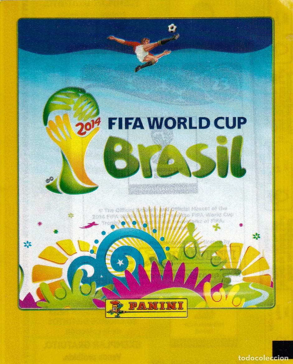 Coleccionismo cromos antiguos: SOBRE DE CROMOS - FIFA WORLD CUP BRASIL - SOBRE GRATUITO DE PANINI (NUEVO SIN ABRIR)