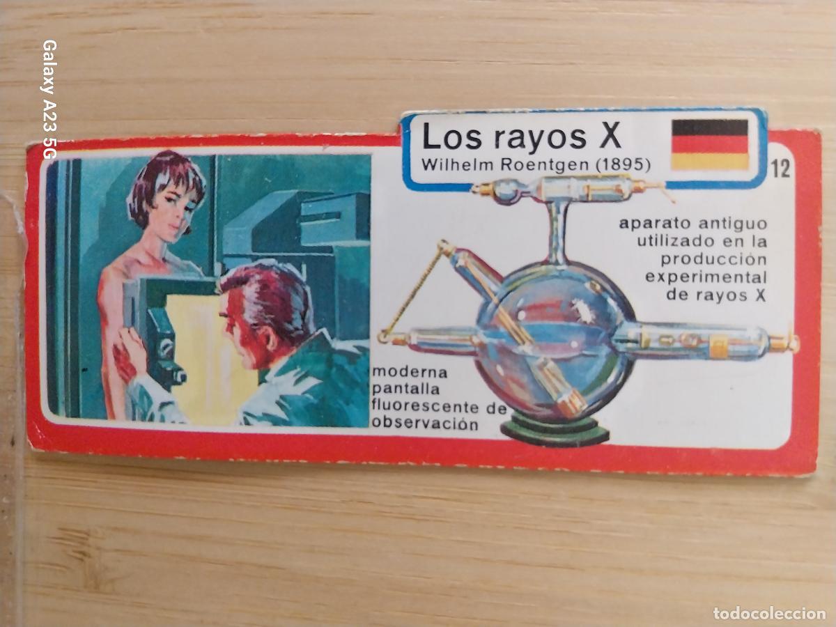 Coleccionismo cromos antiguos: BIMBO INVENTOS A&Ntilde;O 1973 CROMO 12 RAYOS X PASTELITOS PREMIUM ORIGINAL **