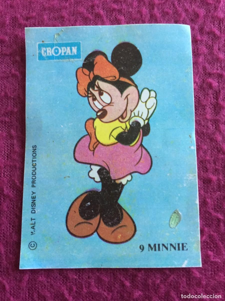Coleccionismo cromos antiguos: CROMO PL&Aacute;STICO SIN PEGAR ALBUM DE CROPAN VUELA CON PETER PAN Y SUS AMIGOS - 9 MINNIE