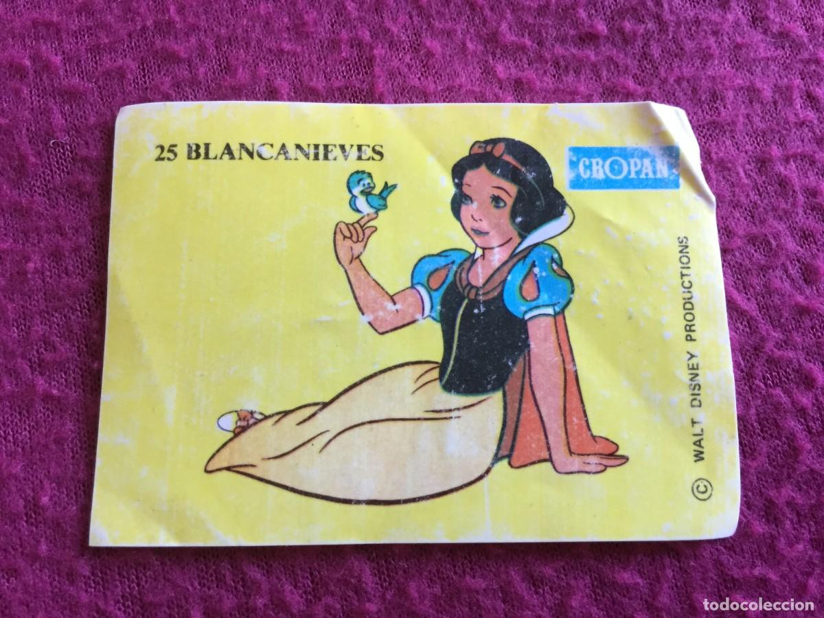 Coleccionismo cromos antiguos: ANTIGUO CROMO CROPAN N&ordm; 25 - SERIE VUELA CON PETER PAN DE DISNEY - BLANCANIEVES - A&Ntilde;OS 70