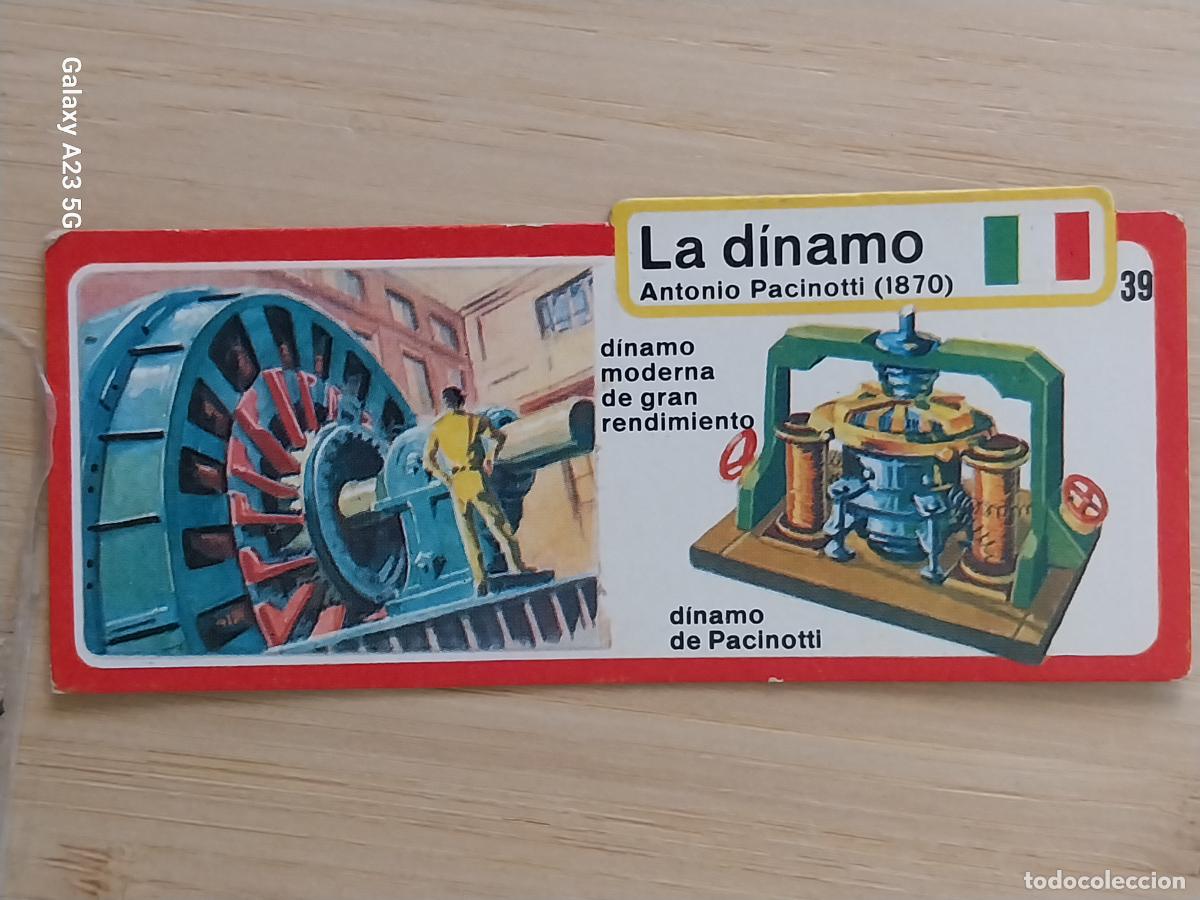 Coleccionismo cromos antiguos: BIMBO INVENTOS A&Ntilde;O 1973 CROMO 39 DINAMO PASTELITOS PREMIUM ORIGINAL **