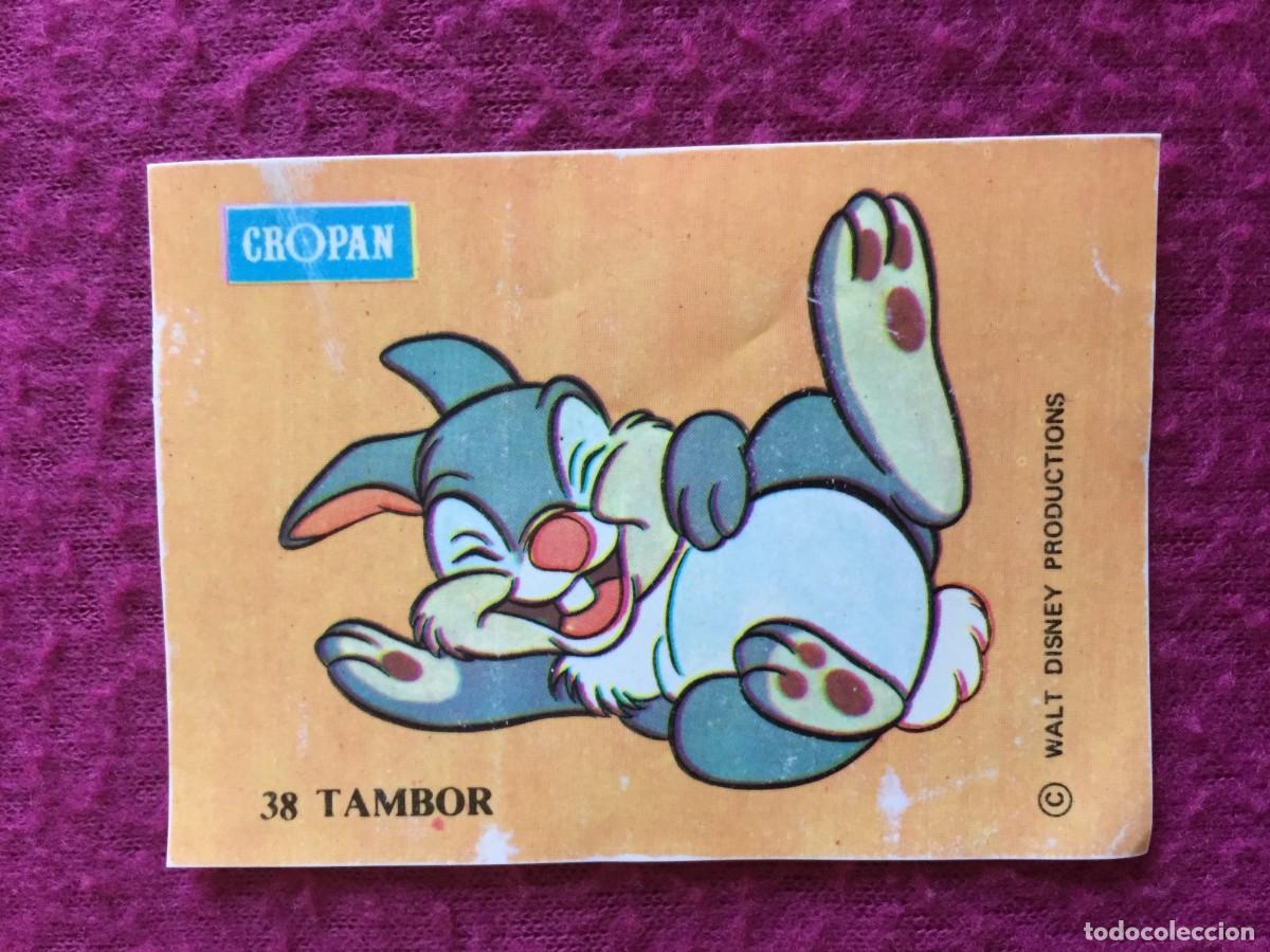Coleccionismo cromos antiguos: CROMO CROPAN WALT DISNEY &Aacute;LBUM VUELA CON PETER PAN Y CONOCE A SUS AMIGOS N&ordm; 38 TAMBOR