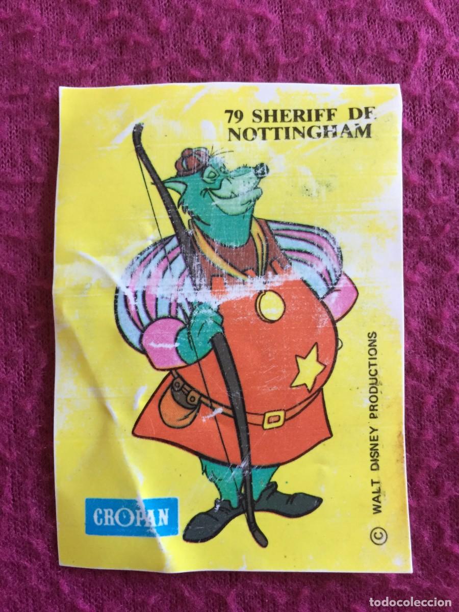 Coleccionismo cromos antiguos: cropan vuela con peter pan cromo n&ordm; 79 sheriff de nottingham