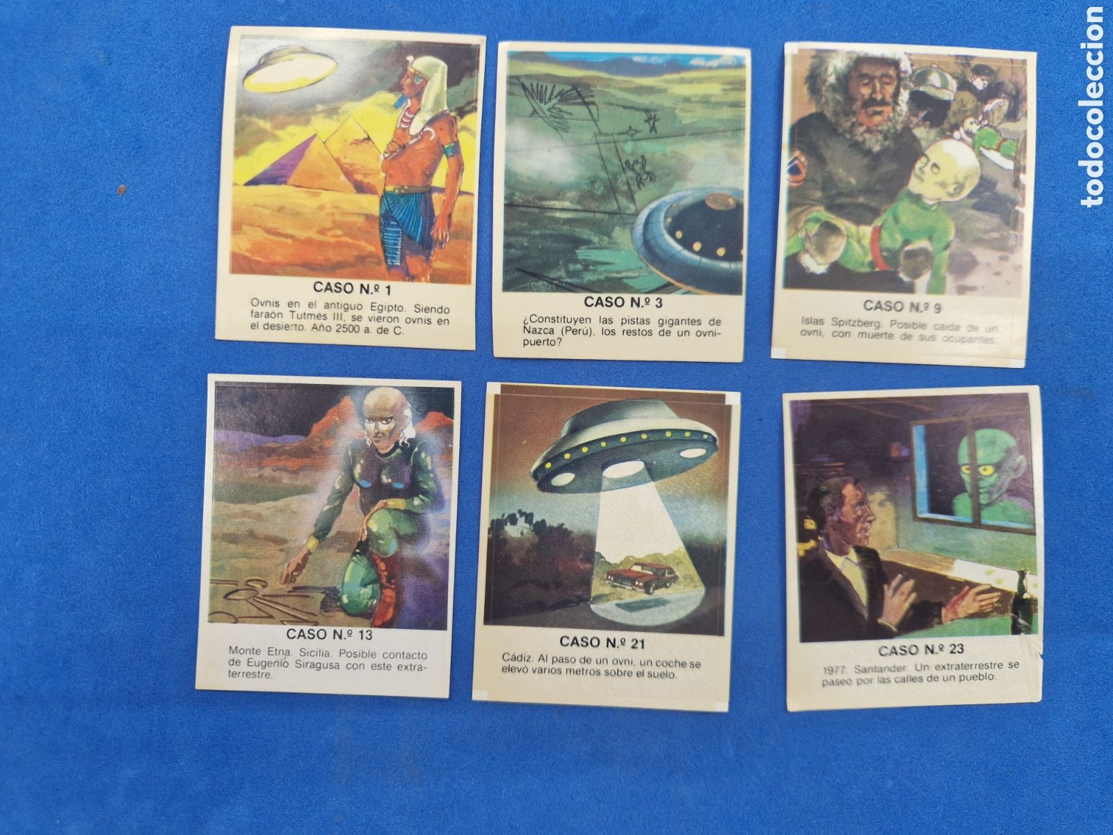 Coleccionismo cromos antiguos: Cromos Ovni ,lote 6 ,Ortiz