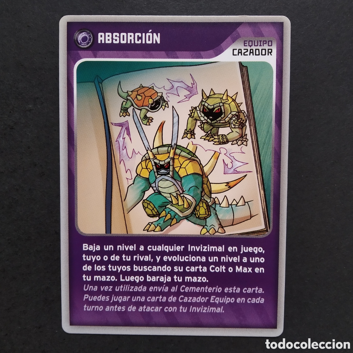Coleccionismo cromos antiguos: CROMO - N&ordm; 363 - ABSORCI&Oacute;N - INVIZIMALS, DESAFIOS OCULTOS - PANINI - A&Ntilde;O 2013