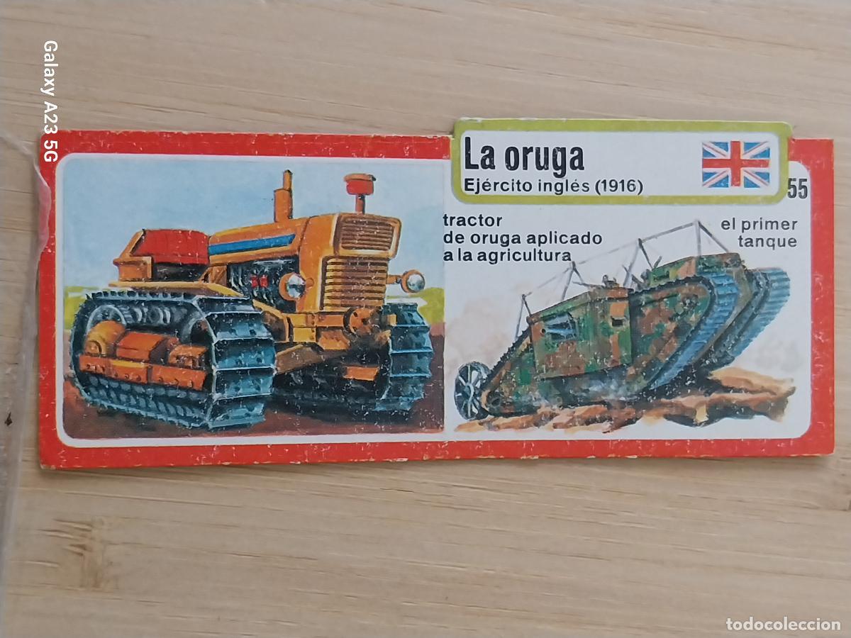 Collezionismo Figurine antiche: BIMBO INVENTOS A&Ntilde;O 1973 CROMO 55 ORUGA PASTELITOS PREMIUM ORIGINAL **