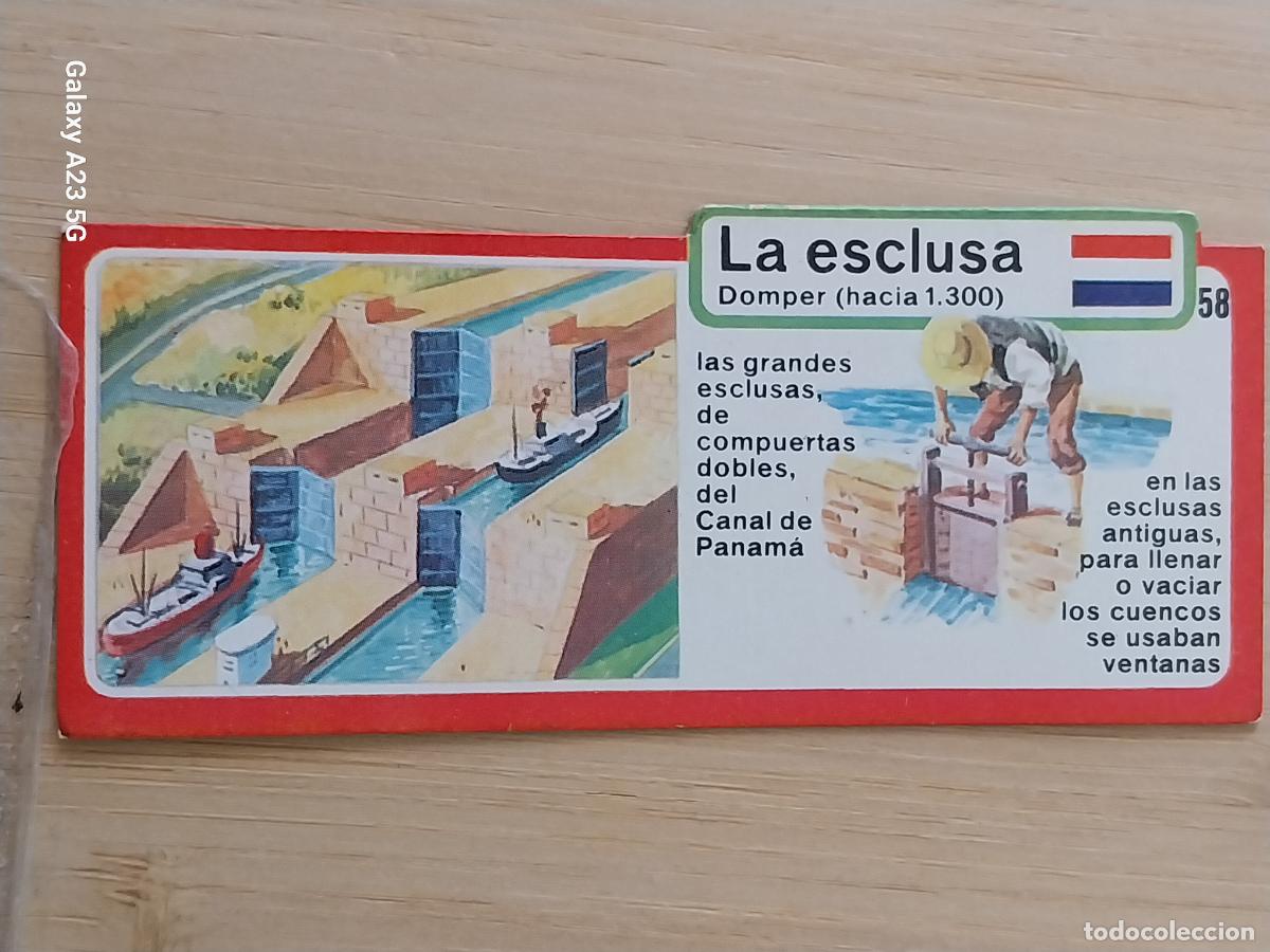 Coleccionismo cromos antiguos: BIMBO INVENTOS A&Ntilde;O 1973 CROMO 58 ESCLUSA APASTELITOS PREMIUM ORIGINAL **