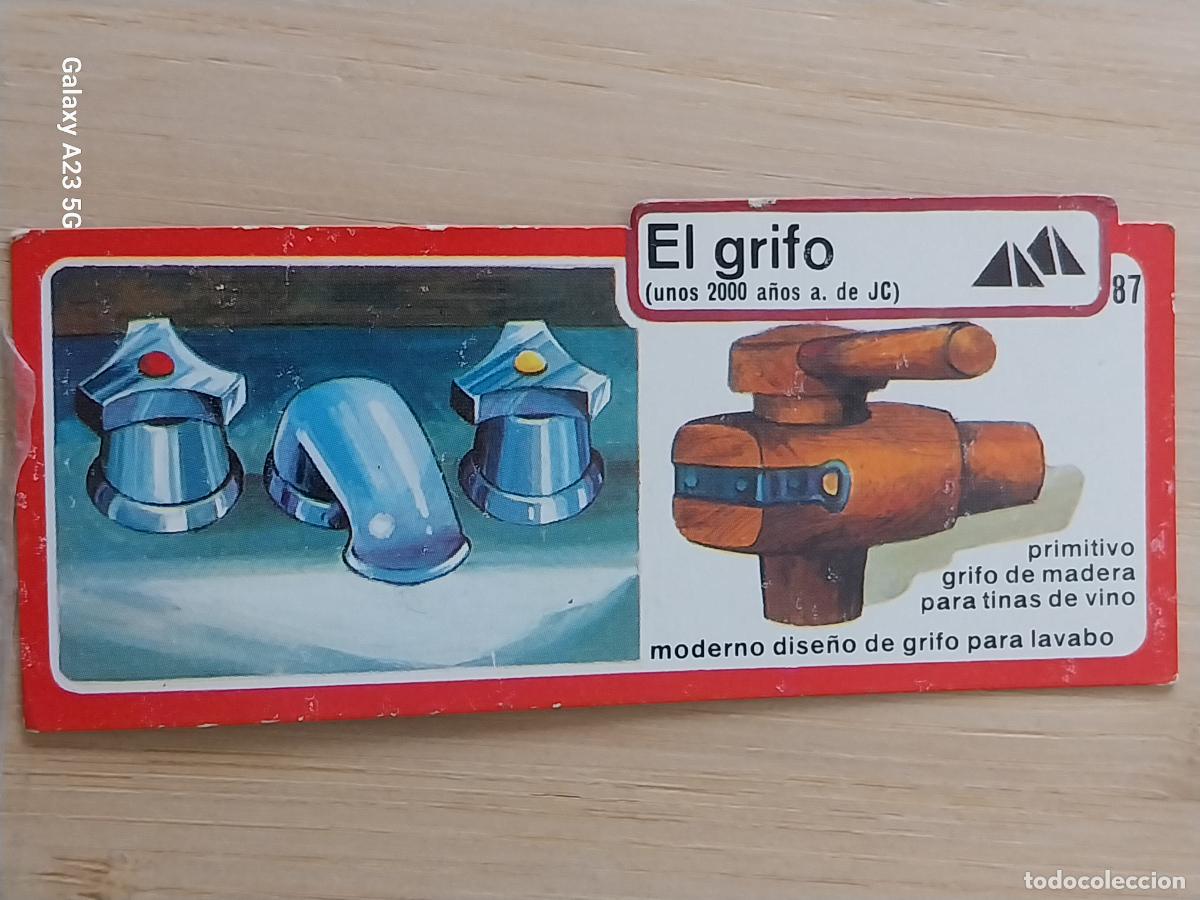 Coleccionismo cromos antiguos: BIMBO INVENTOS A&Ntilde;O 1973 CROMO 87 GRIFO PASTELITOS PREMIUM ORIGINAL **
