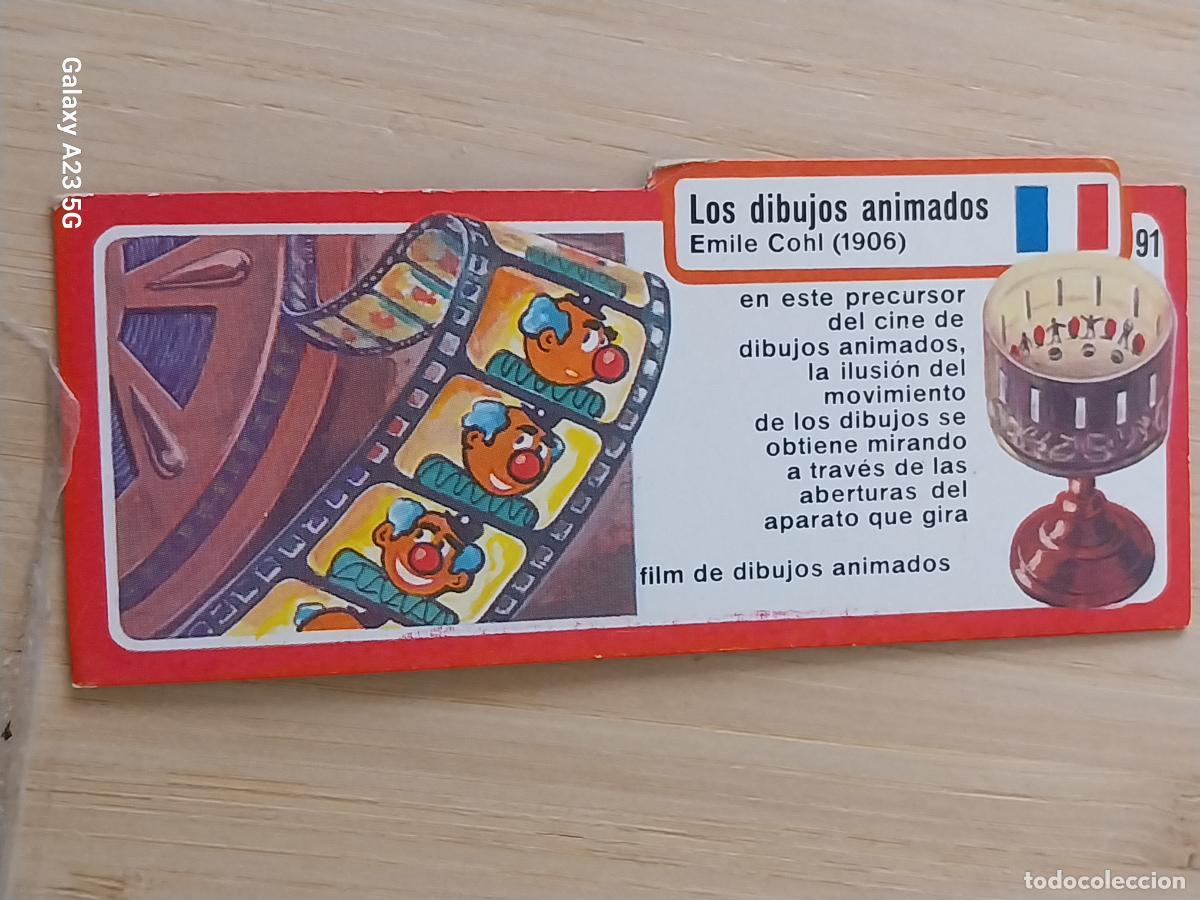 Coleccionismo cromos antiguos: BIMBO INVENTOS A&Ntilde;O 1973 CROMO 91 DIBUJOS ANIMADOS PASTELITOS PREMIUM ORIGINAL **