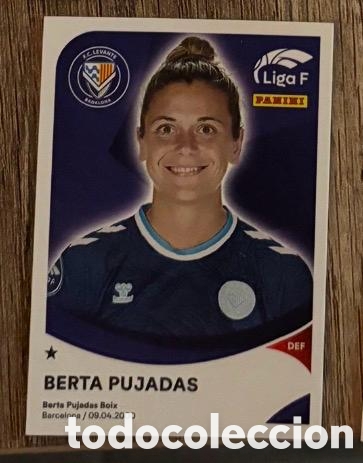 Coleccionismo cromos antiguos: BERTA PUJADAS LEVANTE Panini Liga F 2024-25